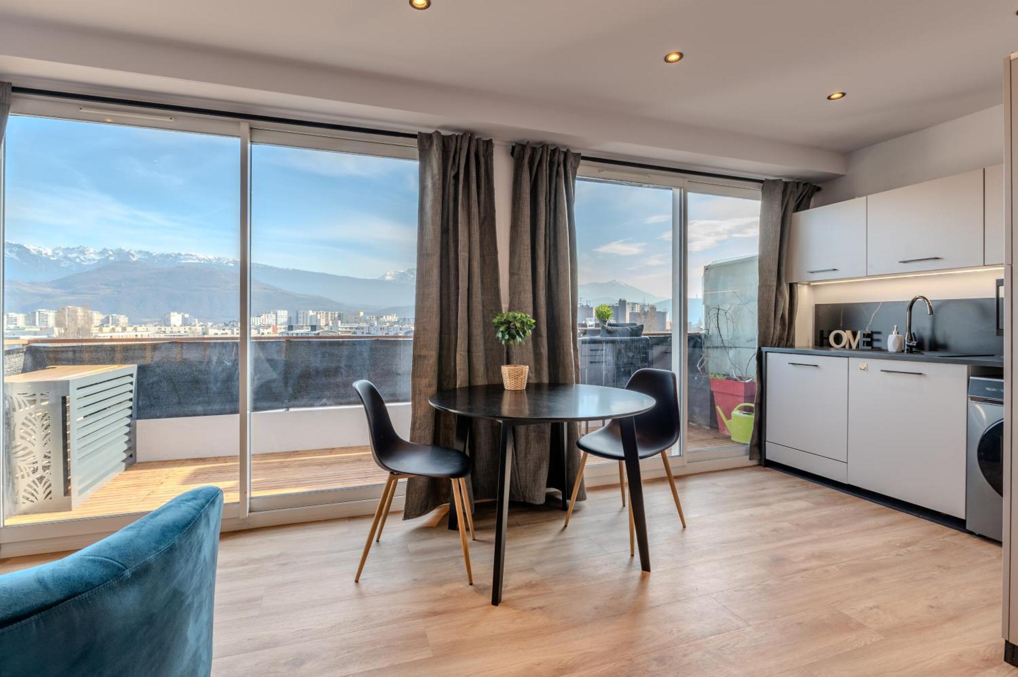 Studio Vue Montagne Гренобль Экстерьер фото