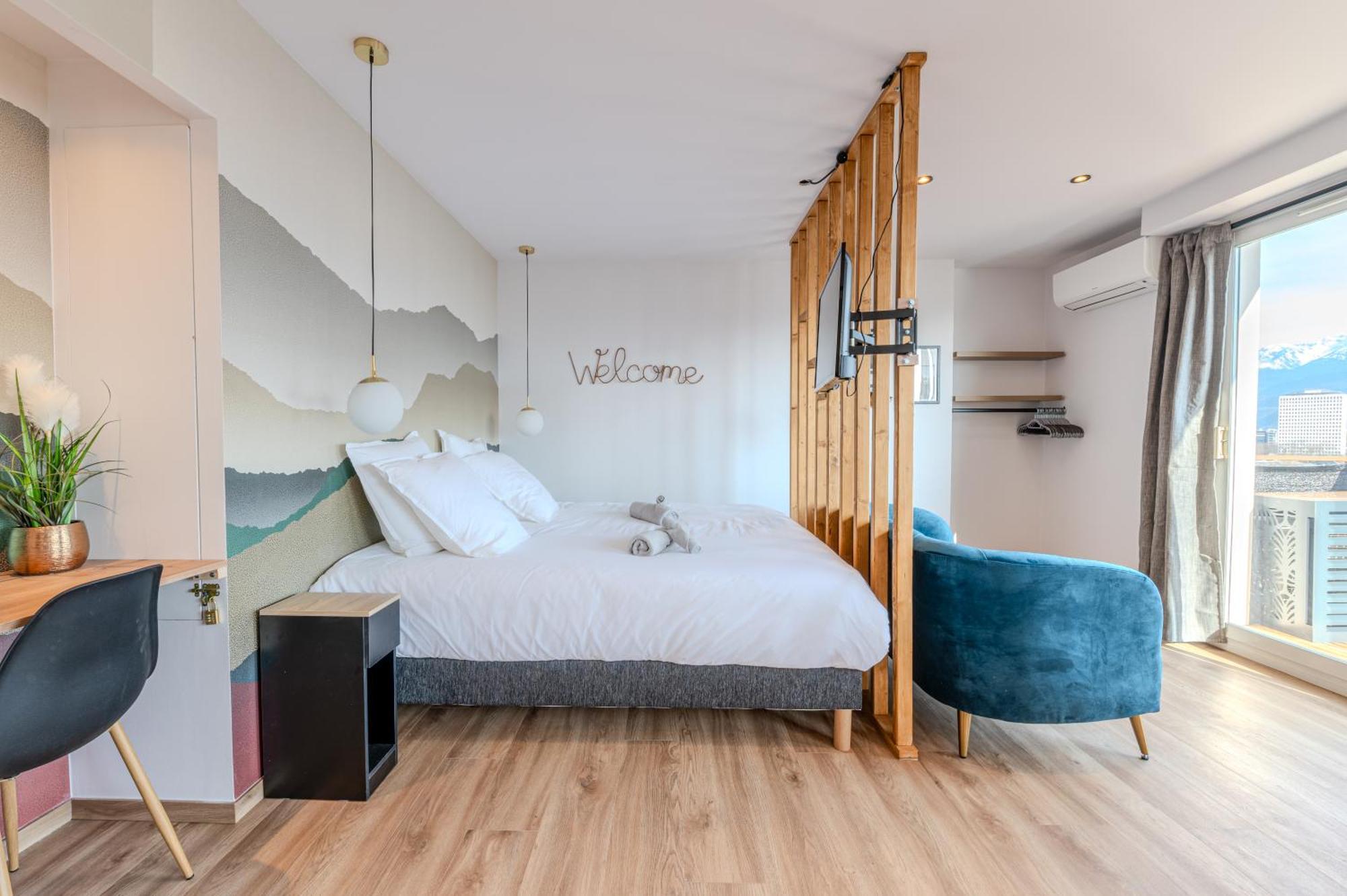 Studio Vue Montagne Гренобль Экстерьер фото